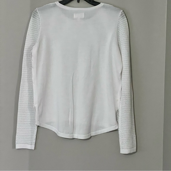 LOU & GREY white light sweater size small - Picture 2 of 4